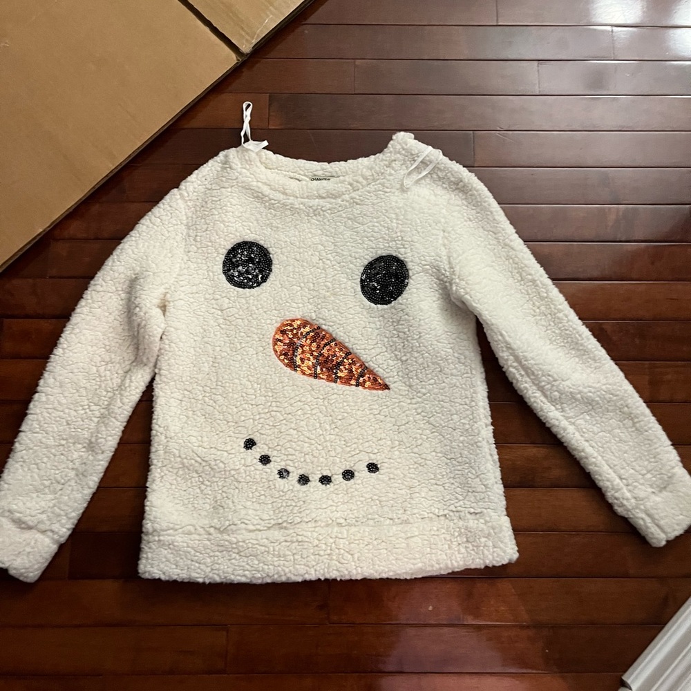 Snowman ugly Christmas sweater